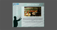 Desktop Screenshot of adamdachman.com